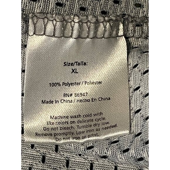 The Godfather baseball jersey shirt mens XL The Don button mesh gray - Picture 11 of 14